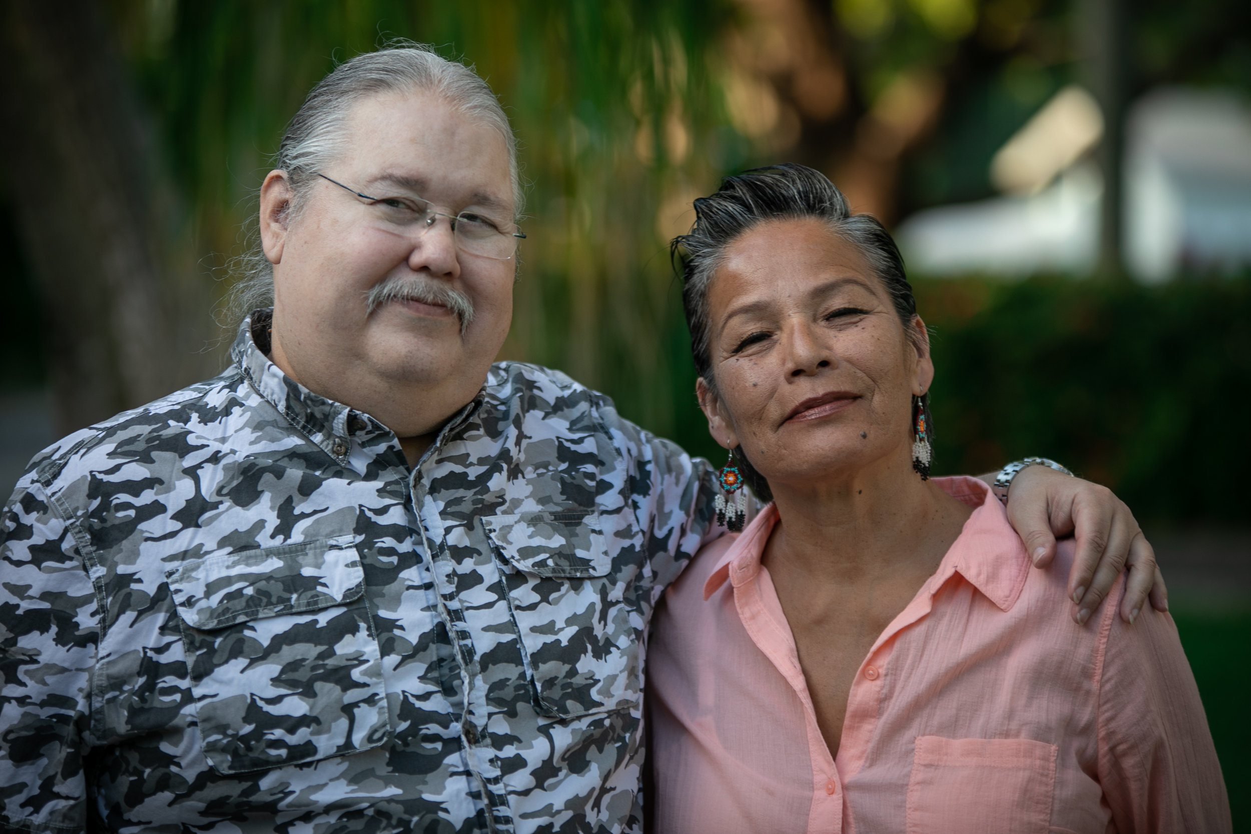Russell Diabo and Joanna Anaquod