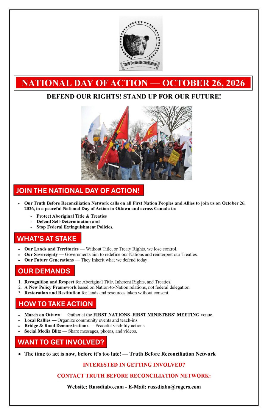 Get Involved poster